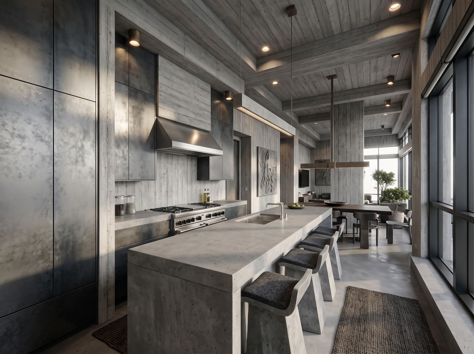 Brutalist render example